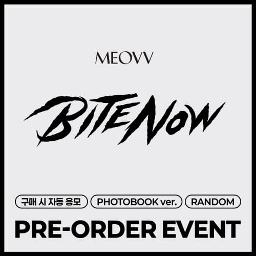 [PRE-ORDER EVENT] MEOVV THE 2nd EP ALBUM [BITE NOW] PHOTOBOOK ver. (随机)