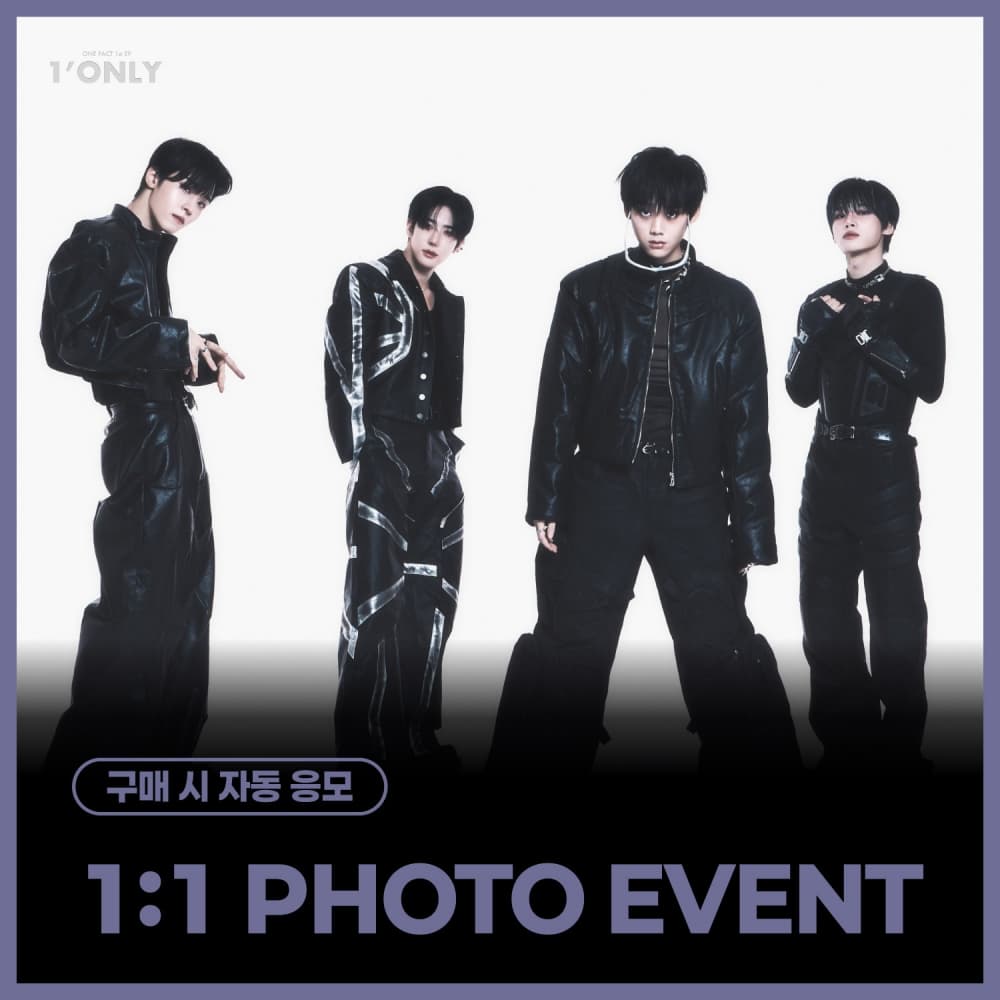 [6/13 1:1 PHOTO EVENT] ONE PACT (원팩트) - 1st EP [1’ONLY] (랜덤)
