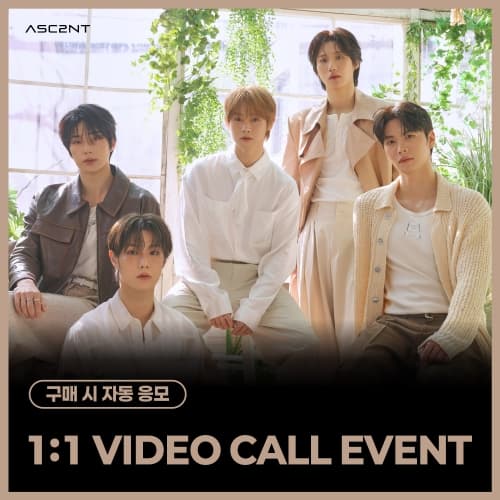 [5/29 1:1 VIDEO CALL EVENT] ASC2NT(어센트) - 1st Mini Album [STILL : I]