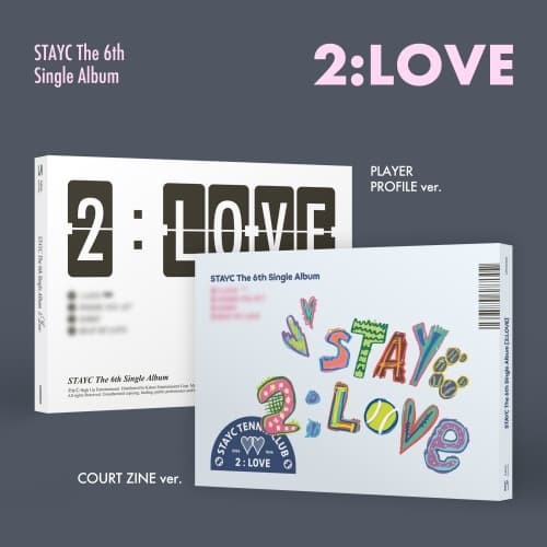 [세트/앨범2종] STAYC(스테이씨) - 싱글 6집 [2:LOVE]