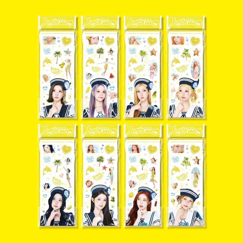 [세트/앨범8종] Hearts2Hearts - 미니 2집 [Lemon Tang] (Sticker Ver. 스마트앨범)
