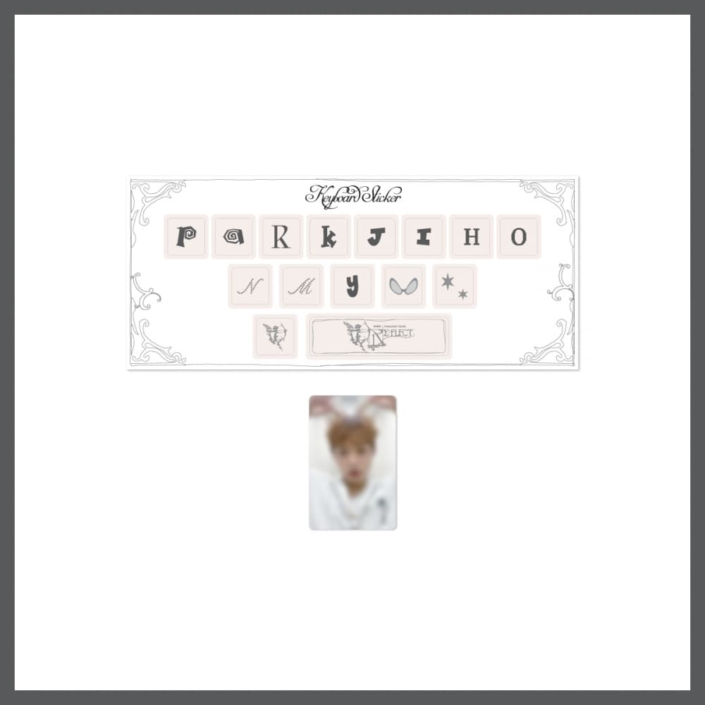 박지훈 (PARK JI HOON)_03. 키보드 스티커_2026 FANCON [RE:FLECT] MD