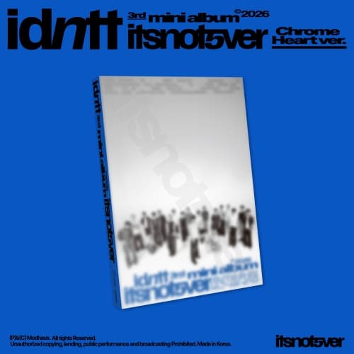 idntt (아이덴티티) - [itsnotover] (CD) Chrome Heart ver.