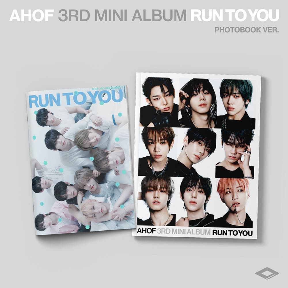 [세트/앨범2종] AHOF (아홉) - 미니 3집 [RUN TO YOU] (PHOTOBOOK Ver.)