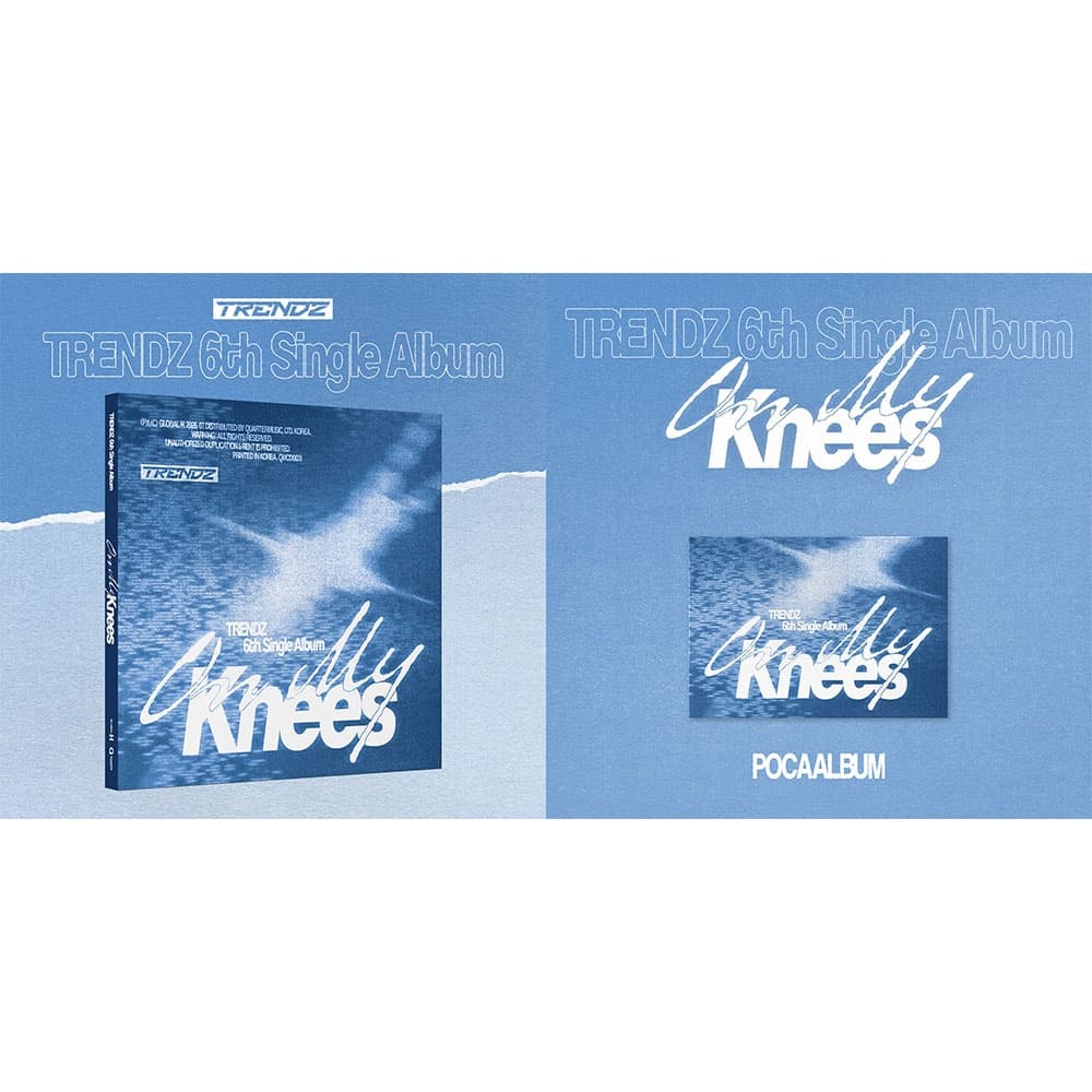 [세트/앨범2종] TRENDZ (트렌드지) - 6th Single Album [On My Knees]