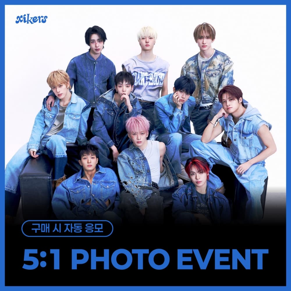 [7/19 5:1 PHOTO EVENT] xikers - 7TH MINI ALBUM [ROUTE ZERO : The  ORA] (Special ver.) (상페)