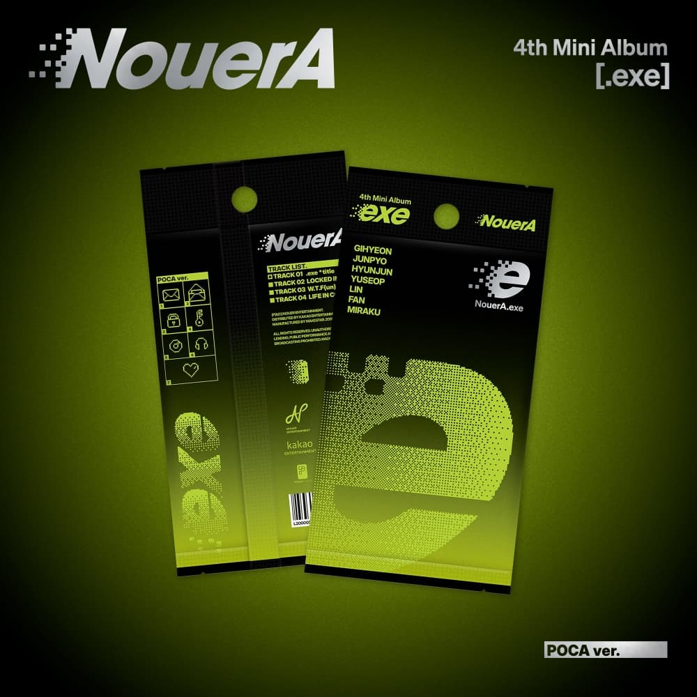 NouerA(누에라) - NouerA 4th Mini Album [.exe] (POCA ver.)