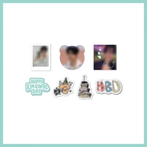 김리우_03. 스티커 팩_2026 NEWBEAT [BIRTHDAY CAFE - Riwoo Kim] MD
