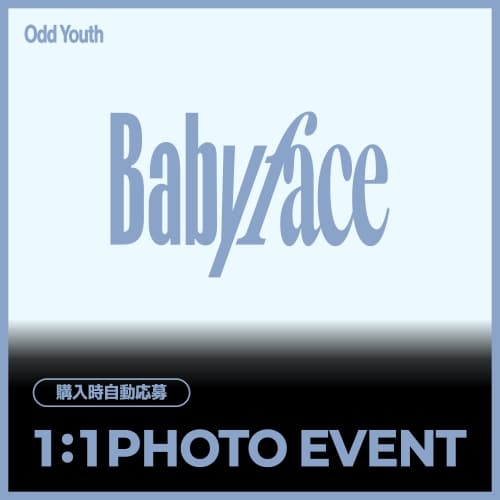 [7/25 1:1 PHOTO EVENT] [4-Album Set] ODD YOUTH - 2nd Single [Babyface] (POCAALBUM Ver.) JAPAN SPECIAL EVENT