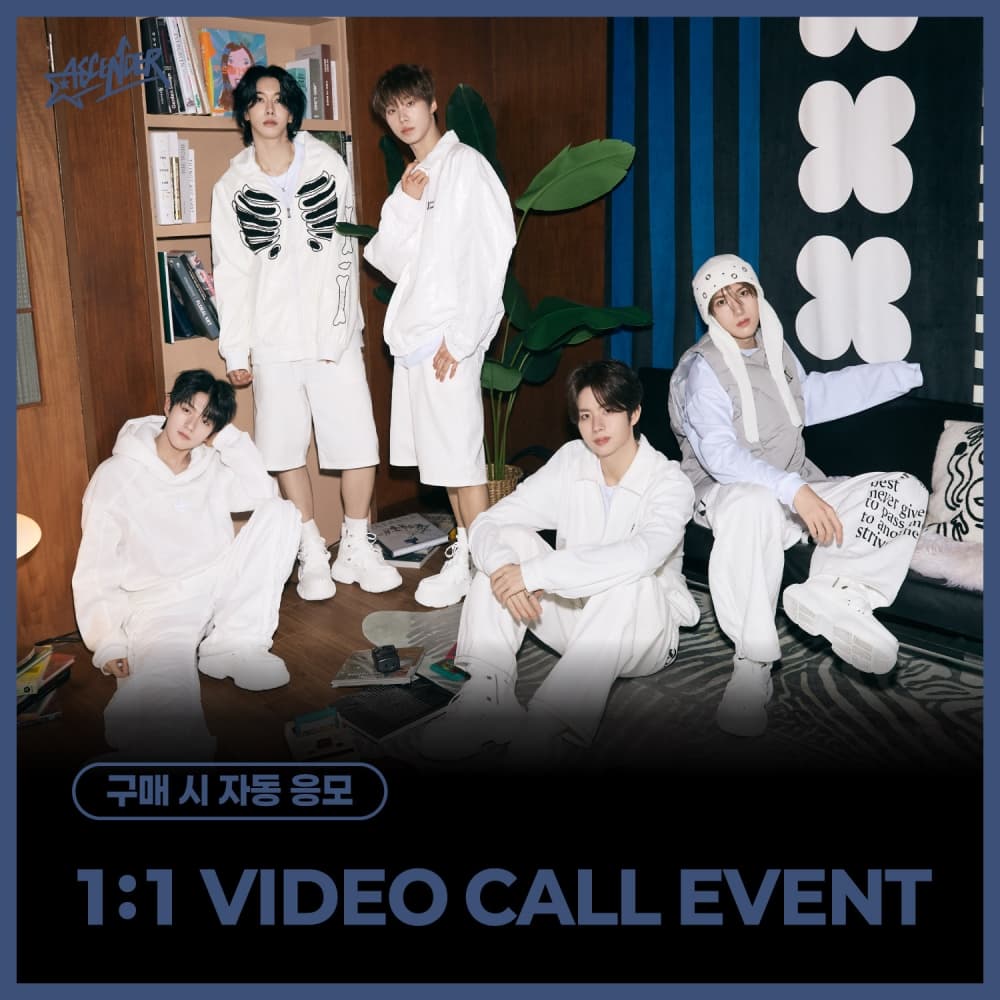 [7/29 1:1 VIDEO CALL EVENT] ASCENDER - Ascend Together (BESIDE VER., BELONG VER., BELOVE VER.) (랜덤)