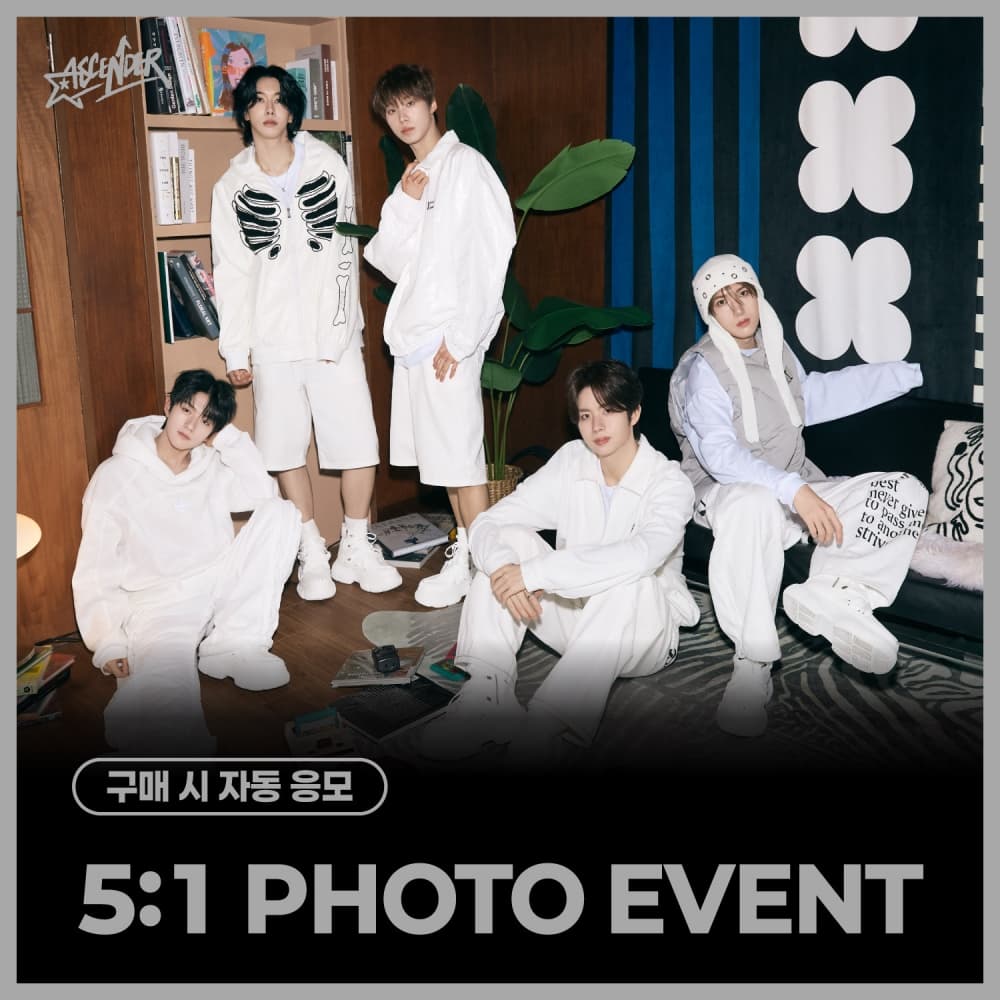 [7/29 5:1 PHOTO EVENT] ASCENDER - Ascend Together (BESIDE VER., BELONG VER., BELOVE VER.) (随机)