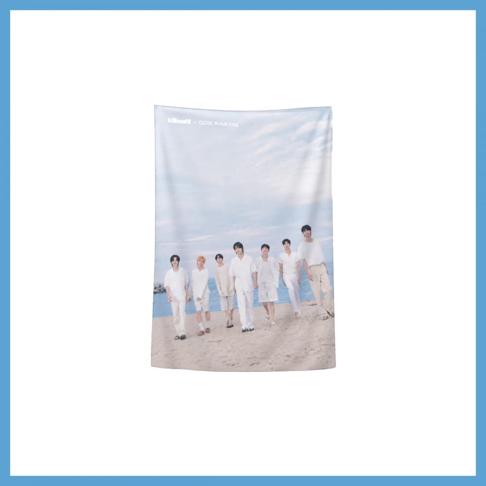 클로즈 유어 아이즈_07. 쉬폰 패브릭 포스터_[billboard Korea Artist Magazine x CLOSE YOUR EYES] MD