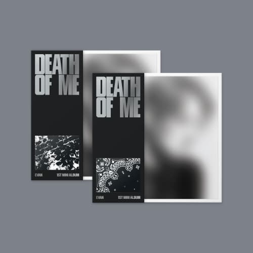 [세트/앨범2종] 에반(EVAN) - 미니 1집 [DEATH OF ME] (BANDANA Ver.)