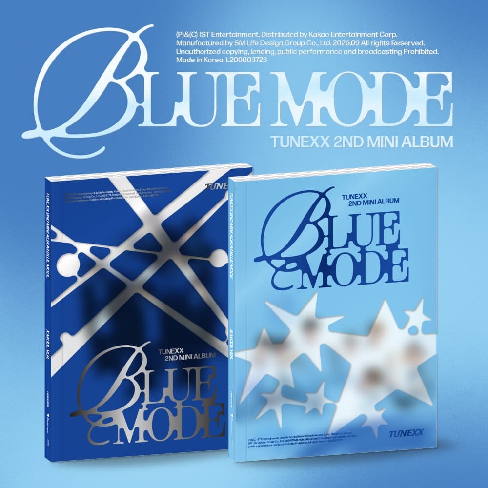 TUNEXX (튜넥스) - 미니 2집 [BLUE MODE] (B MODE ver./ X MODE ver.) (랜덤)