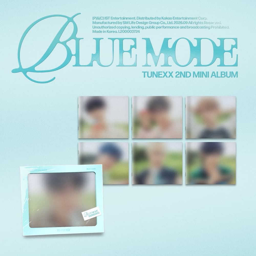 TUNEXX (튜넥스) - 미니 2집 [BLUE MODE] (INDIVIDUAL MODE ver.)