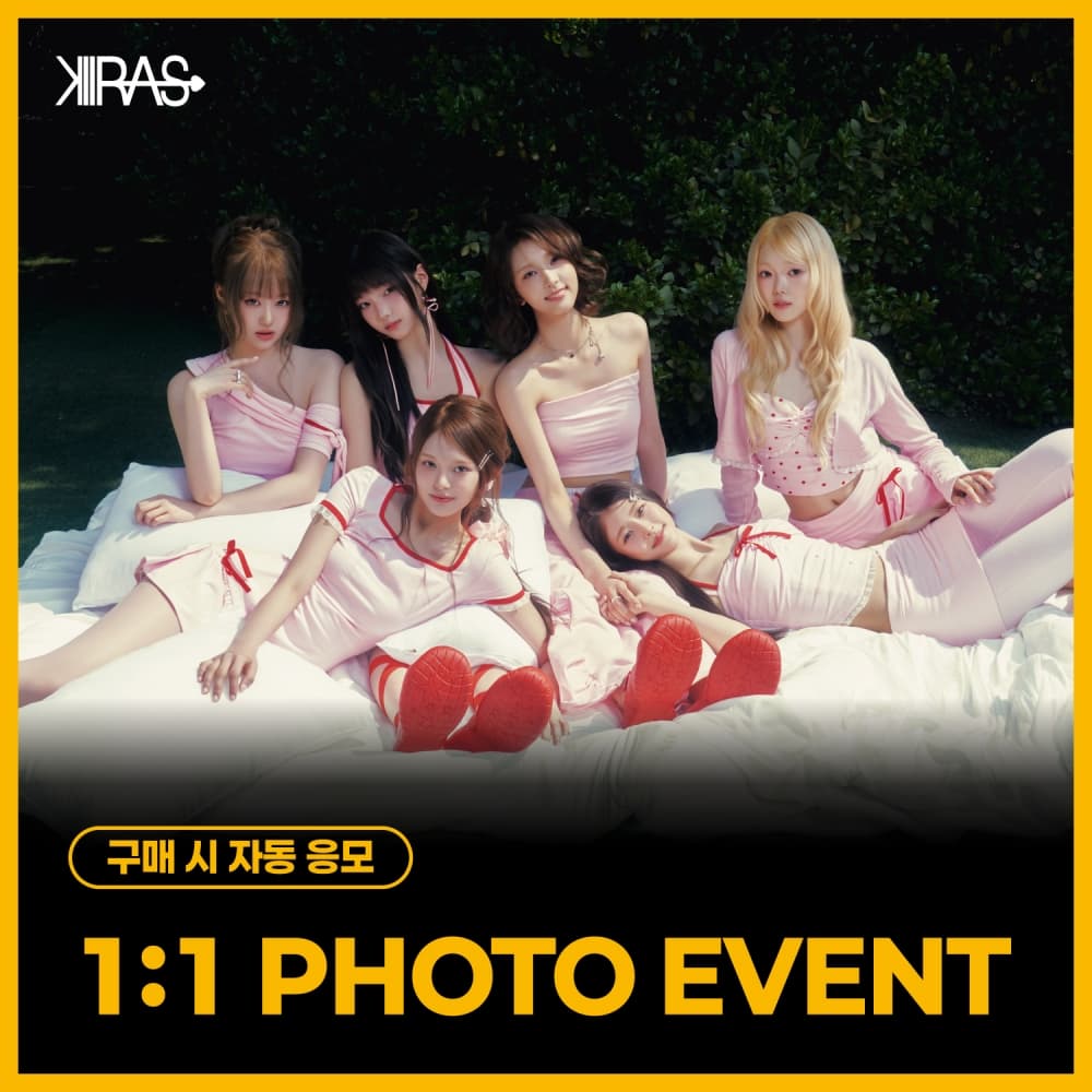 [9/12 1:1 PHOTO EVENT] KIIRAS - [TA TA] (EVER Ver.)