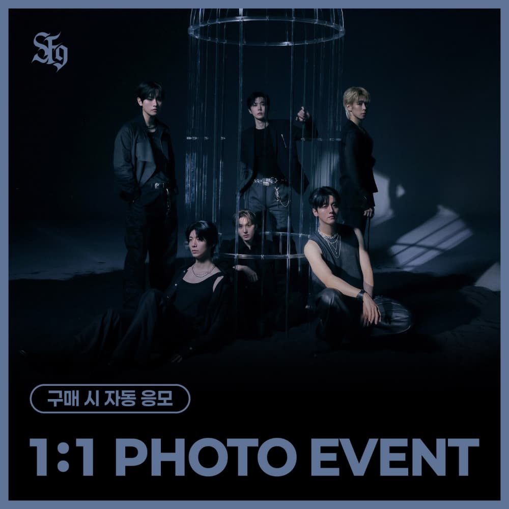 [9/19 1:1 PHOTO EVENT] SF9 정규 2집 [TENACITY] (随机)