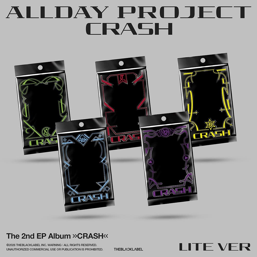 [세트/앨범5종] ALLDAY PROJECT - The 2nd EP Album 'CRASH' (LITE ver.)