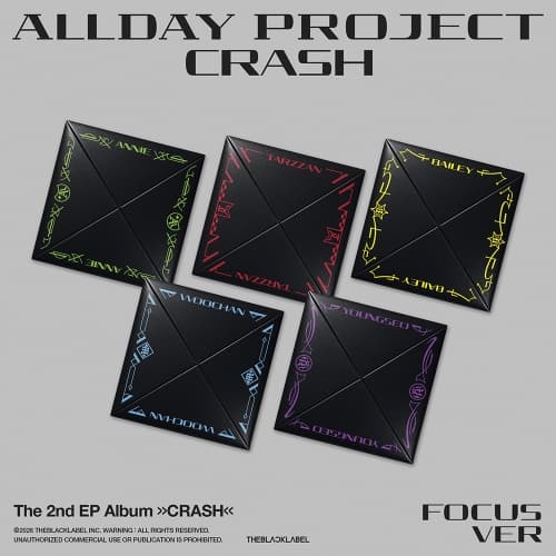 ALLDAY PROJECT - The 2nd EP Album 'CRASH' (FOCUS ver. / 랜덤)