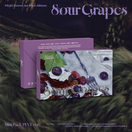 니쥬 (NiziU) - 미니 1집 Sour Grapes (Mini Pack PLVE ver.)