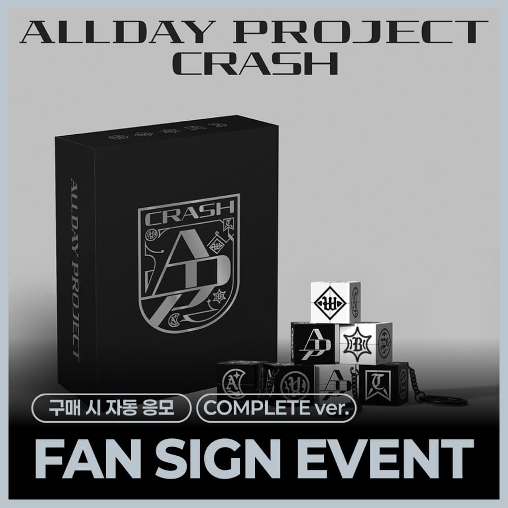 [10/9 FAN SIGN EVENT] ALLDAY PROJECT - The 2nd EP Album 'CRASH' (COMPLETE ver.)