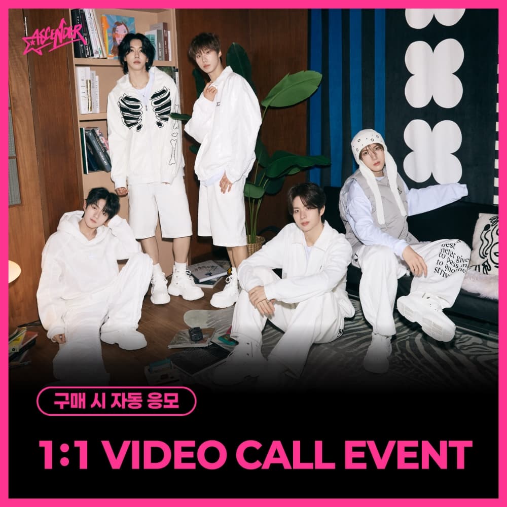 [10/20 1:1 VIDEO CALL EVENT] 어센더 (ASCENDER) - Ascend Together (BESIDE VER., BELONG VER., BELOVE VER.) (랜덤)