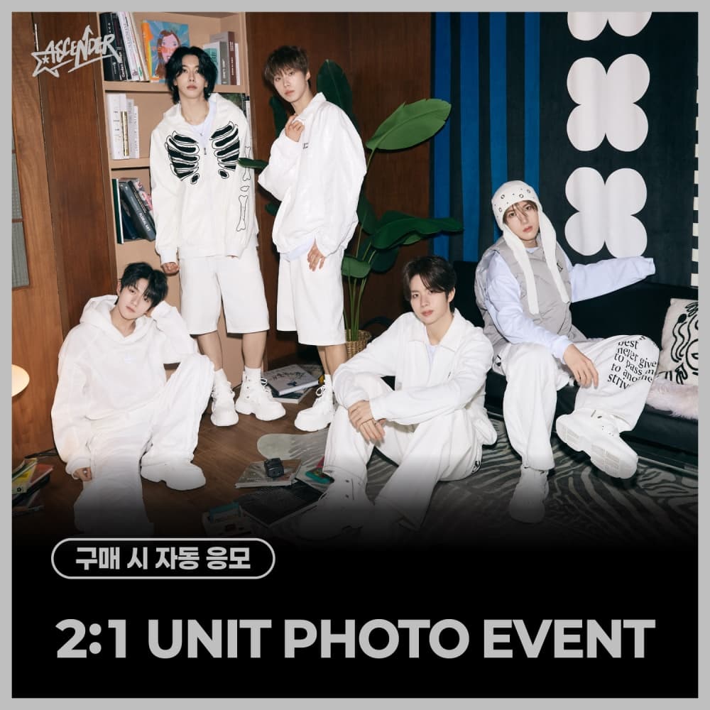 [10/20 2:1 UNIT PHOTO EVENT] ASCENDER - Ascend Together (BESIDE VER., BELONG VER., BELOVE VER.) (随机)