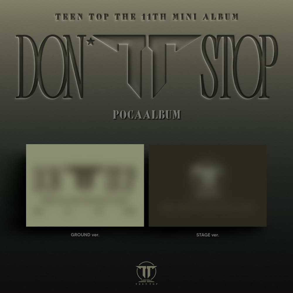 틴탑 (TEEN TOP) - 11th EP [DON’T STOP] (GROUND/STAGE ver.) (POCAALBUM / 랜덤)