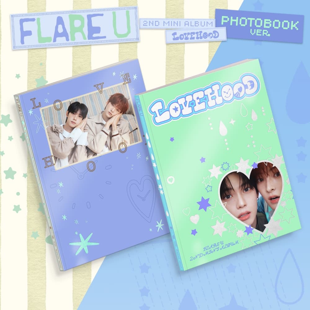 FLARE U (플레어 유) 2nd Mini Album [LOVEHOOD] (PHOTOBOOK Ver.) (랜덤)