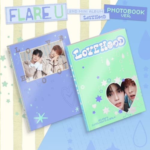 FLARE U (플레어 유) 2nd Mini Album [LOVEHOOD] (PHOTOBOOK Ver.) (랜덤)