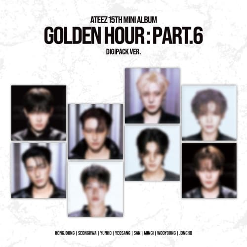 [세트/앨범 8종] 에이티즈 (ATEEZ) - GOLDEN HOUR : Part.6 (DIGIPACK VER.)