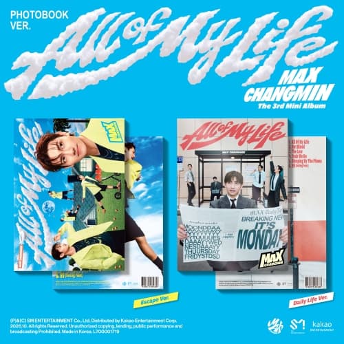 최강창민(MAX) - 미니 3집 [All Of My Life] (Photobook Ver.)