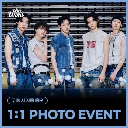 [11/1 1:1 PHOTO EVENT] The Wind - 4th Mini Album [Second wind : S#00] (JEWEL VER.)