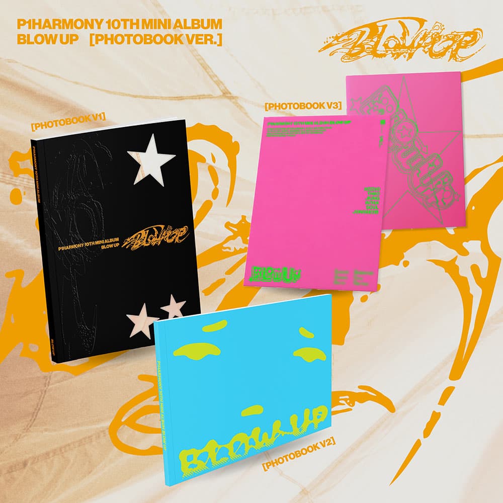 P1Harmony 10th Mini Album [BLOW UP] (Photobook Ver.) (랜덤)