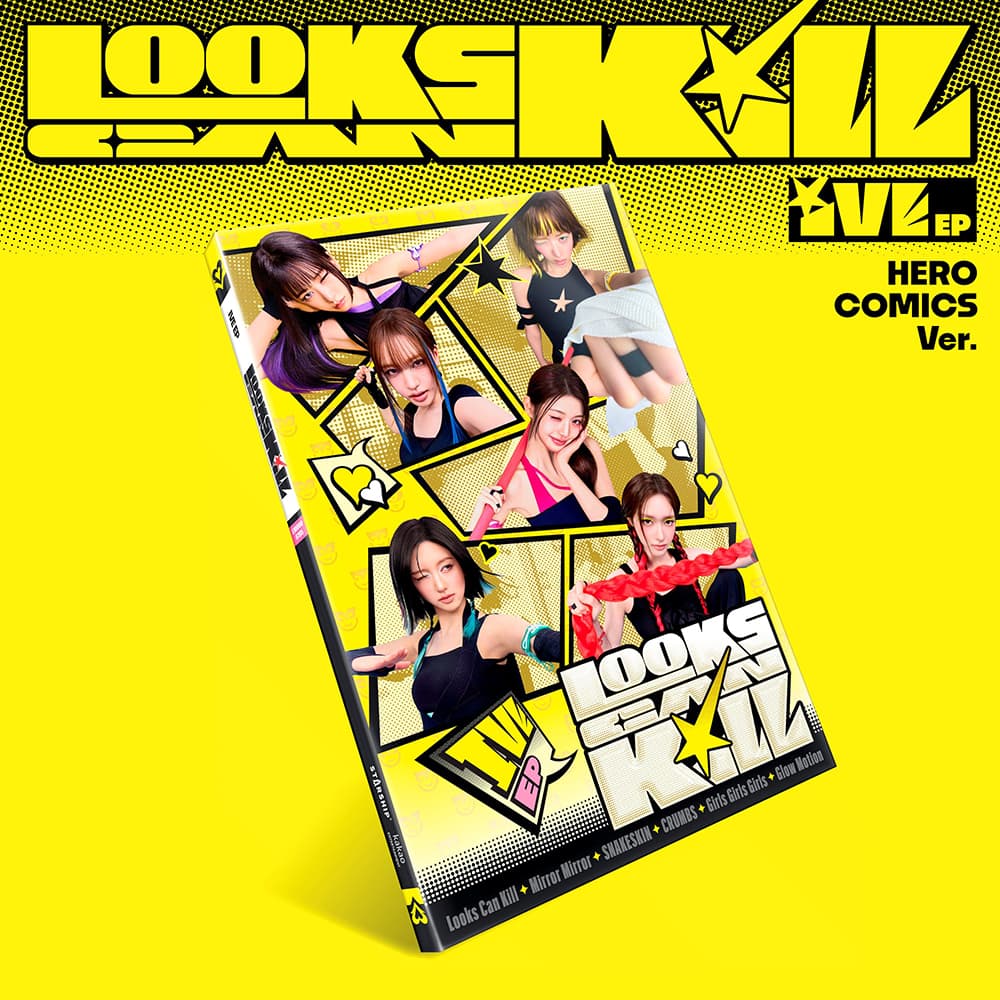 아이브 (IVE) - EP [Looks Can Kill] HERO COMICS ver.