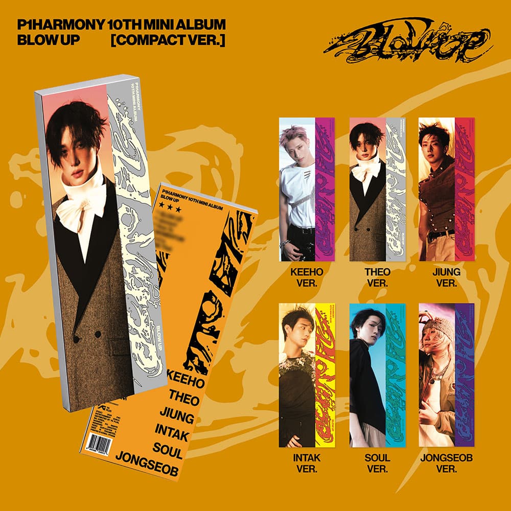 P1Harmony 10th Mini Album [BLOW UP] (Compact Ver.) (랜덤)