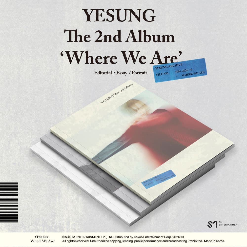 예성 (YESUNG) - 정규 2집 [Where We Are] (Photobook Ver.)