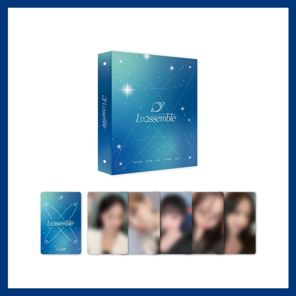루셈블(Loossemble)_01.포토카드 바인더_2024 1st OFFICIAL MD