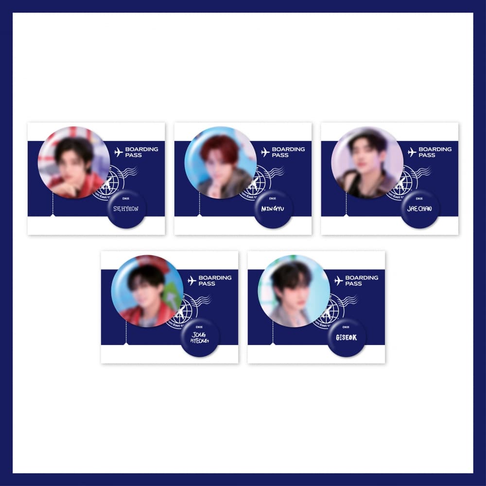디케이지(DKZ)_01.핀버튼 세트_2024 DKZ POP-UP STORE OFFICIAL MD