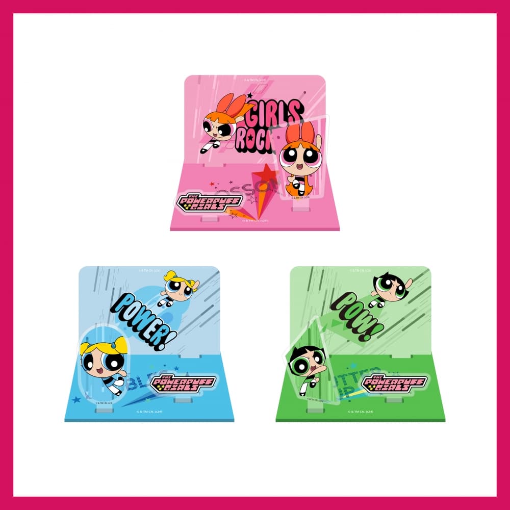 파워퍼프걸(THE POWERPUFF GIRLS)_09.아크릴 스탠드_2024 THE POWERPUFF GIRLS POP-UP STORE OFFICIAL MD