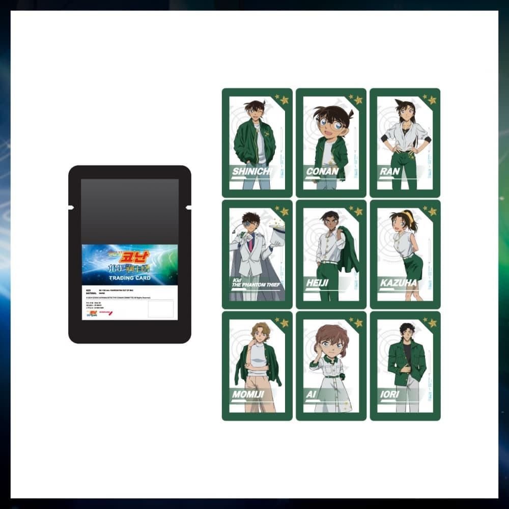 명탐정코난_04.트레이딩 카드 (A ver.)_2024 명탐정 코난 팝업스토어 OFFICIAL MD