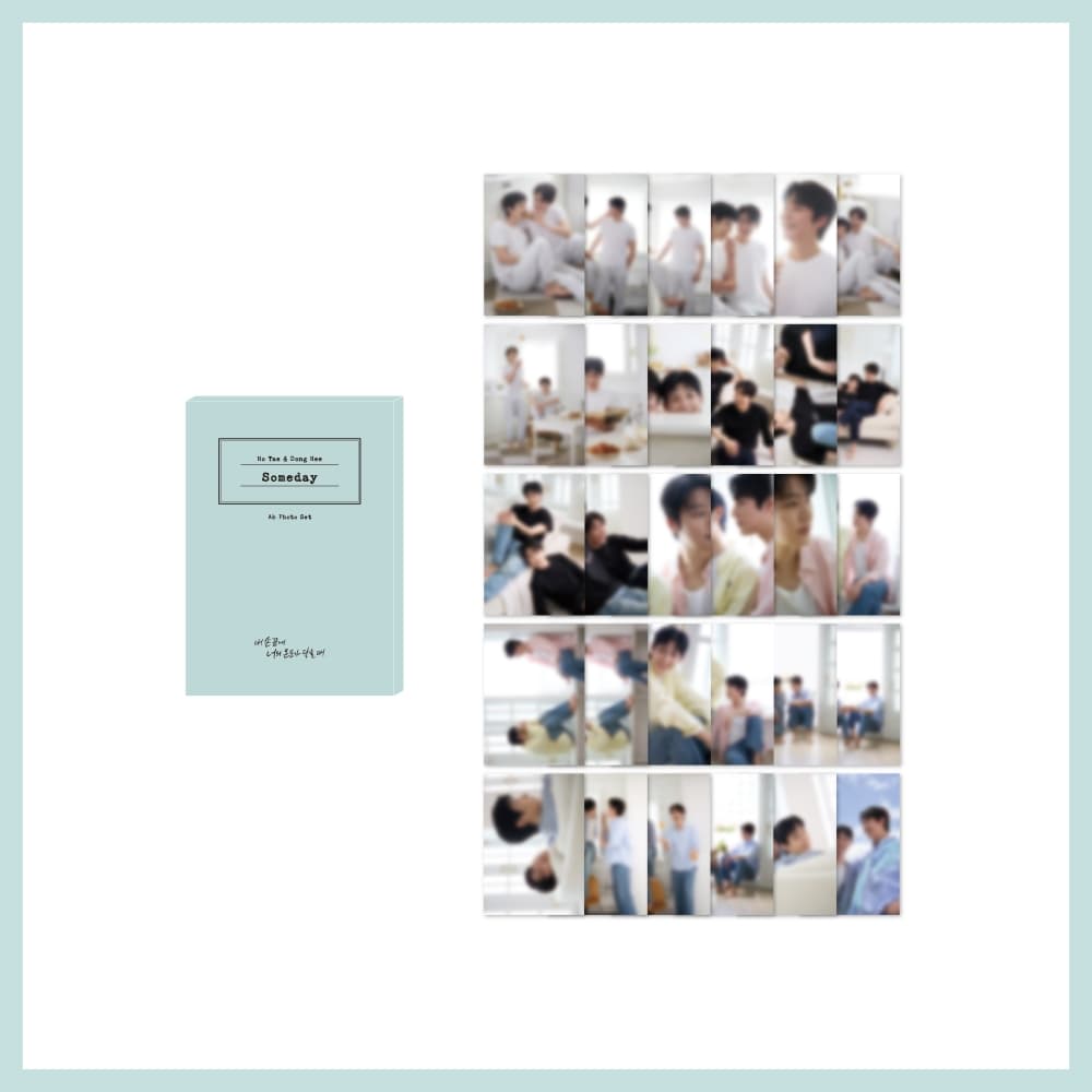 내 손끝에 너의 온도가 닿을 때(The Time Of Fever)_05.A4 포토 세트_2025 1주년 기념 POP-UP STORE_OFFICIAL MD