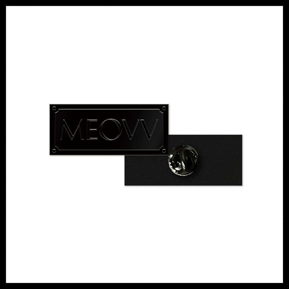 【六站联合】 MEOVV_05_METAL BADGE_JAPAN POP-UP STORE MD