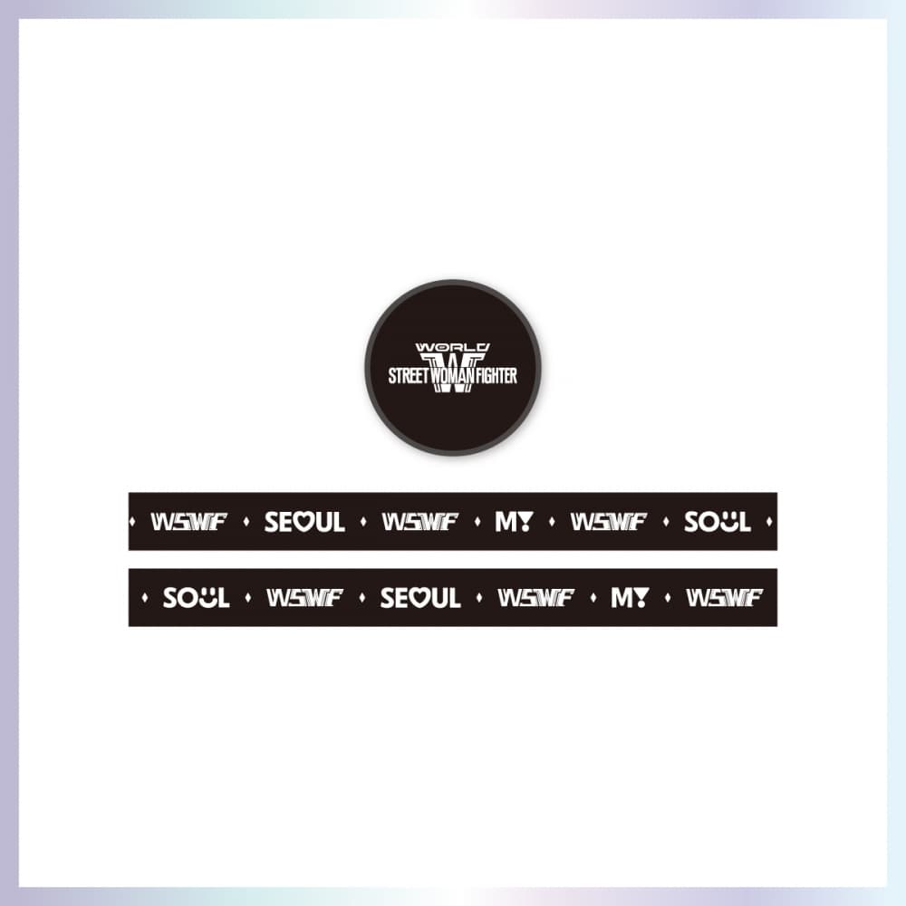街头女战士3(WSWF)_07.MASKING TAPE_WORLD OF STREET WOMAN FIGHTER POP-UP STORE OFFICIAL MD