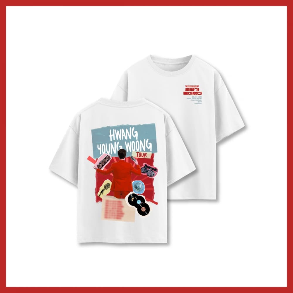 HWANG YOUNG WOONG <오빠가 돌아왔다> T-SHIRTS