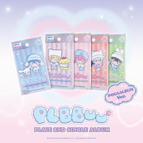 플레이브 (PLAVE) - 2nd Single Album 'PLBBUU' (POCAALBUM Ver.) (랜덤)
