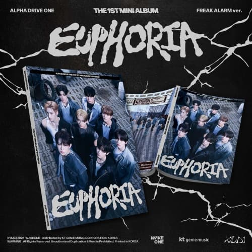 ALPHA DRIVE ONE (알파드라이브원) - THE 1ST MINI ALBUM 'EUPHORIA' (FREAK ALARM ver.)