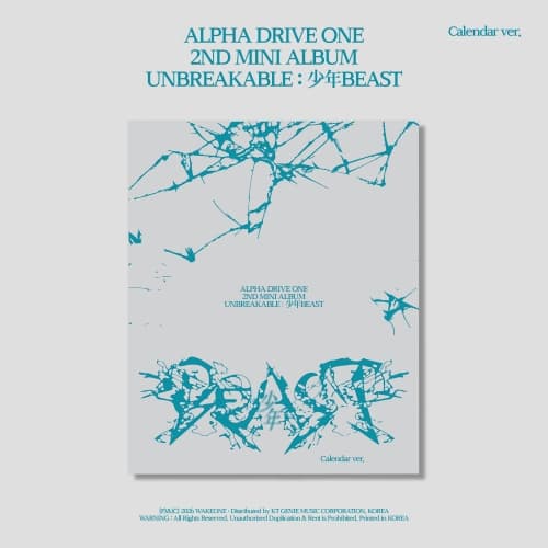 ALPHA DRIVE ONE (알파드라이브원) - 미니 2집 'UNBREAKABLE : 少年BEAST' (Calendar Ver.)