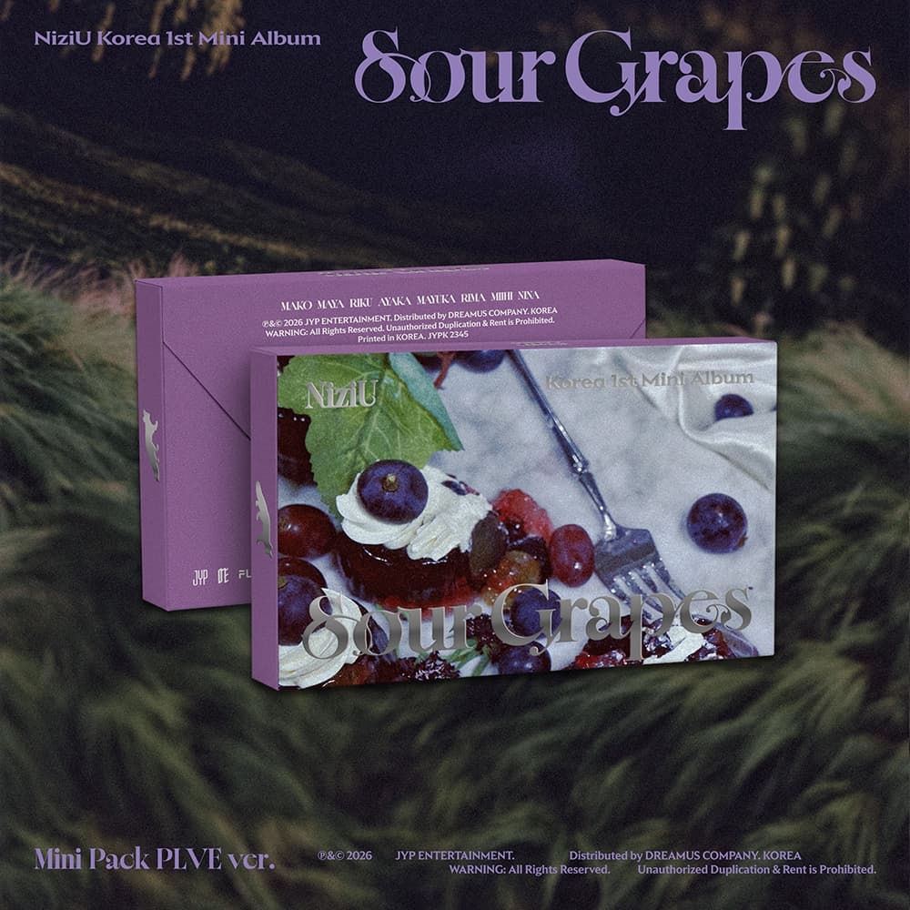 니쥬 (NiziU) - 미니 1집 Sour Grapes (Mini Pack PLVE ver.)